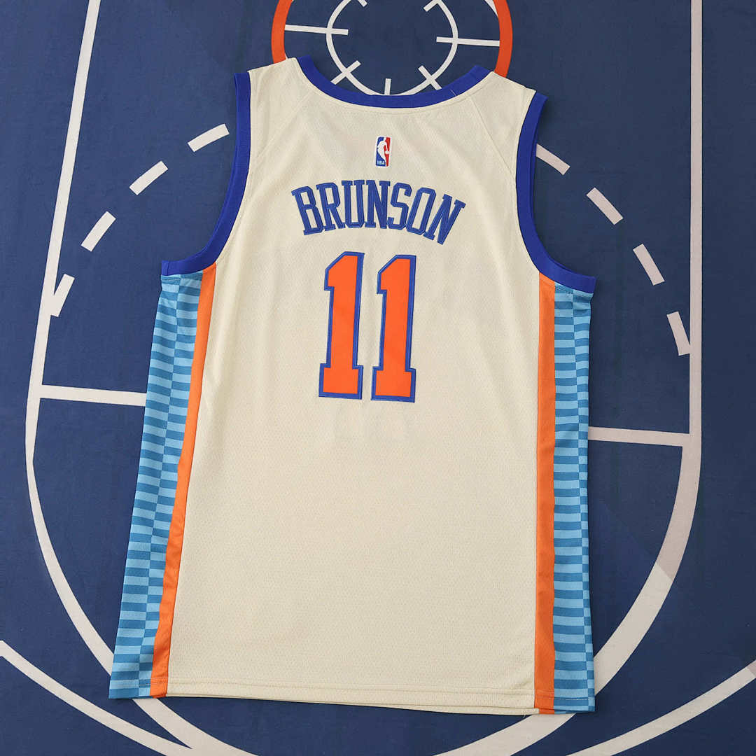 New York Knicks Jersey 2025/26 - Brunson 11 White - photo 2