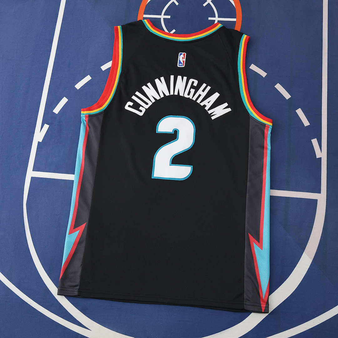 Oklahoma City Thunder Jersey 2025/26 - Cunningham 2 Black - photo 2
