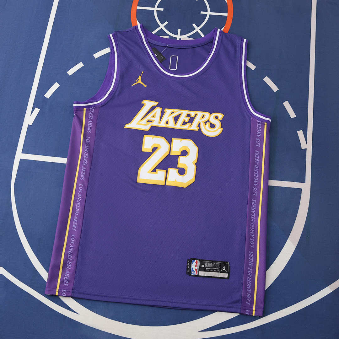 Los Angeles Lakers Jersey 2025/26 - James 23 Purple