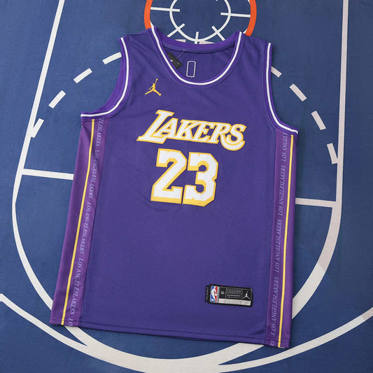 Los Angeles Lakers Jersey 2025/26 - James 23 Purple