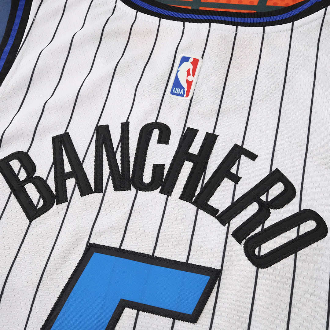 Regata Orlando Magic 25/26 - Banchero 5 Branca Risca de Giz - foto 3