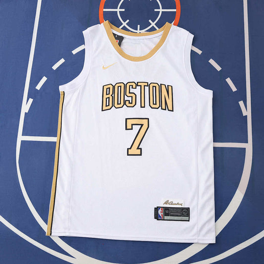 Boston Celtics Jersey 2025/26 - Brown 7 White