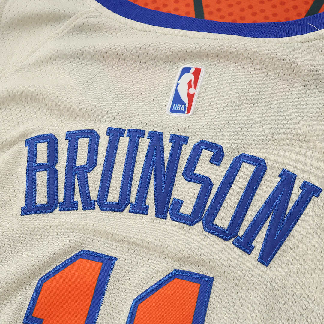 New York Knicks Jersey 2025/26 - Brunson 11 White - photo 4