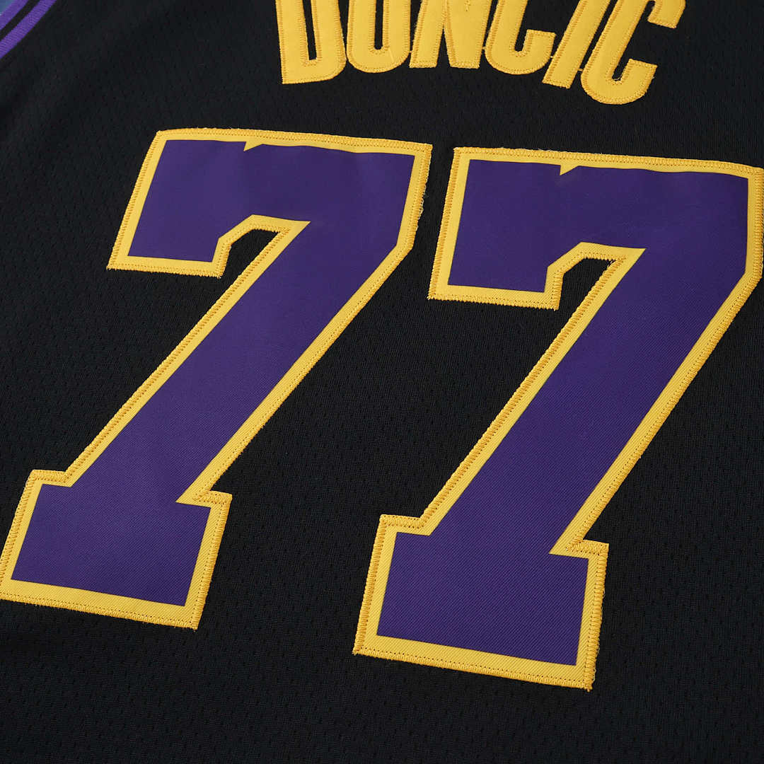 Regata Los Angeles Lakers 25/26 - Doncic 77 Preta - foto 4