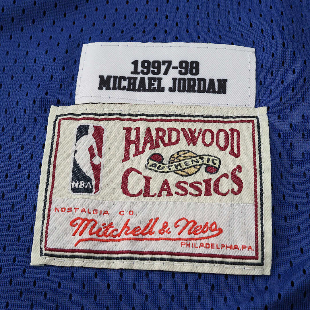 Chicago Bulls Retro Jersey 1997/98 - Number 23 Blue - photo 3
