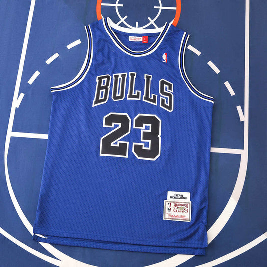 Regata Retrô Chicago Bulls 97/98 - Número 23 Azul