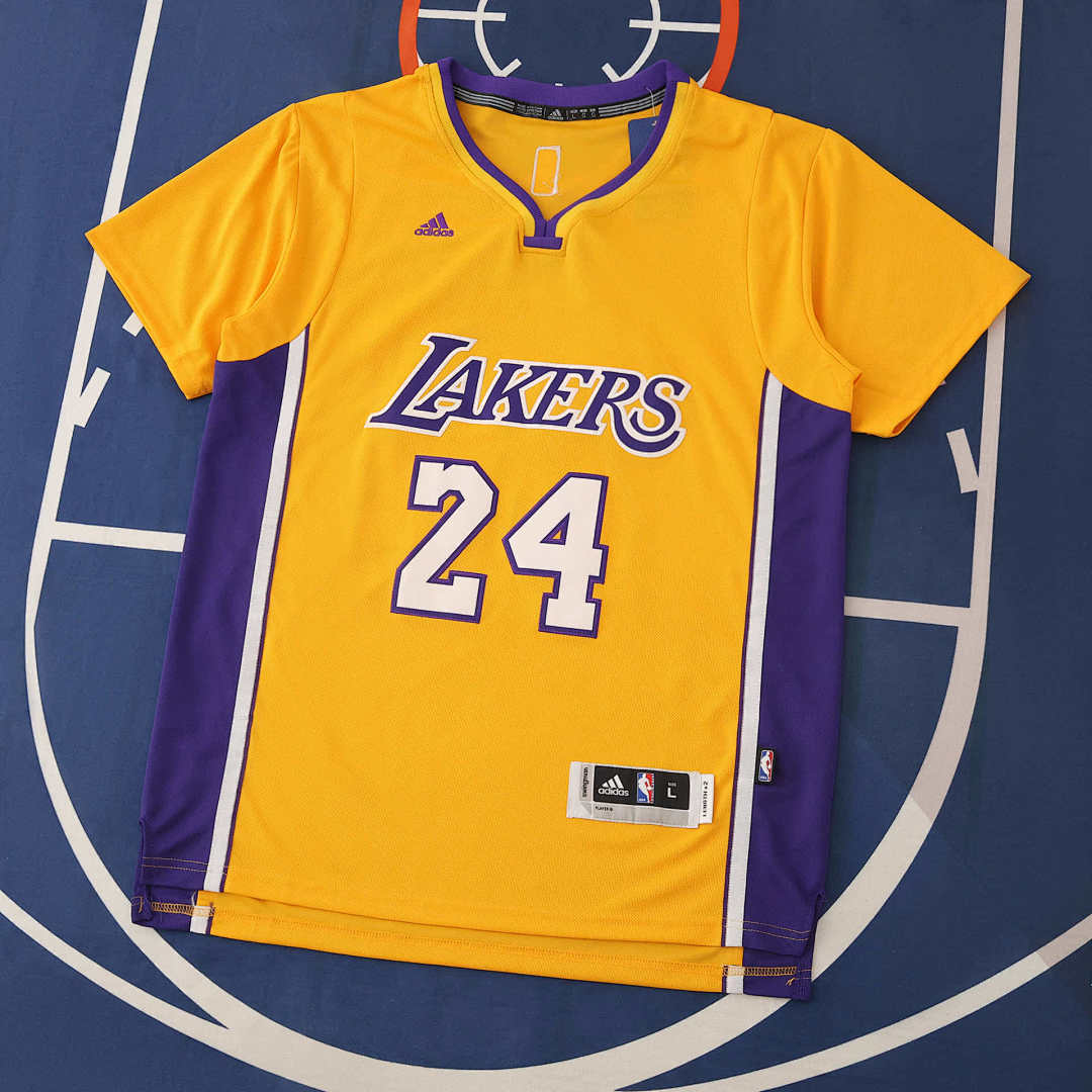 Los Angeles Lakers T-Shirt 2025/26 - Bryant 24 Gold