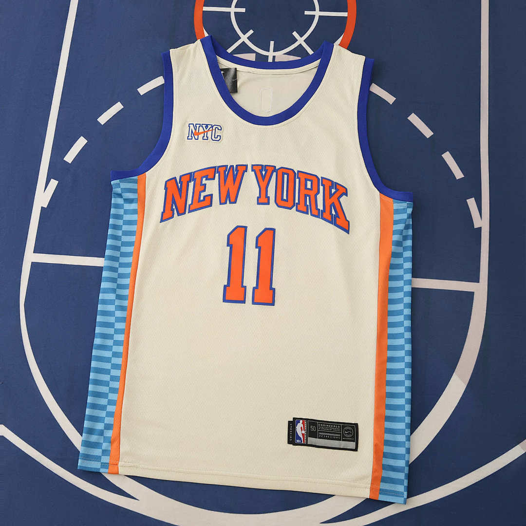 New York Knicks Jersey 2025/26 - Brunson 11 White