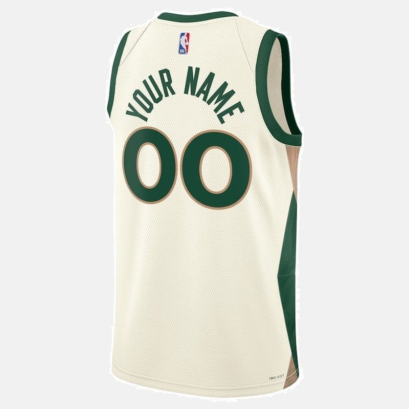 Boston Celtics Jersey 2023/24 - Custom 00 Cream - photo 3