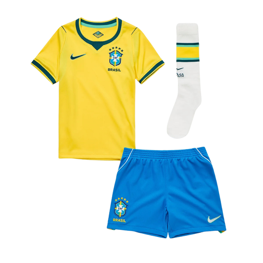 Brazil Home Kids Kit 2026/27