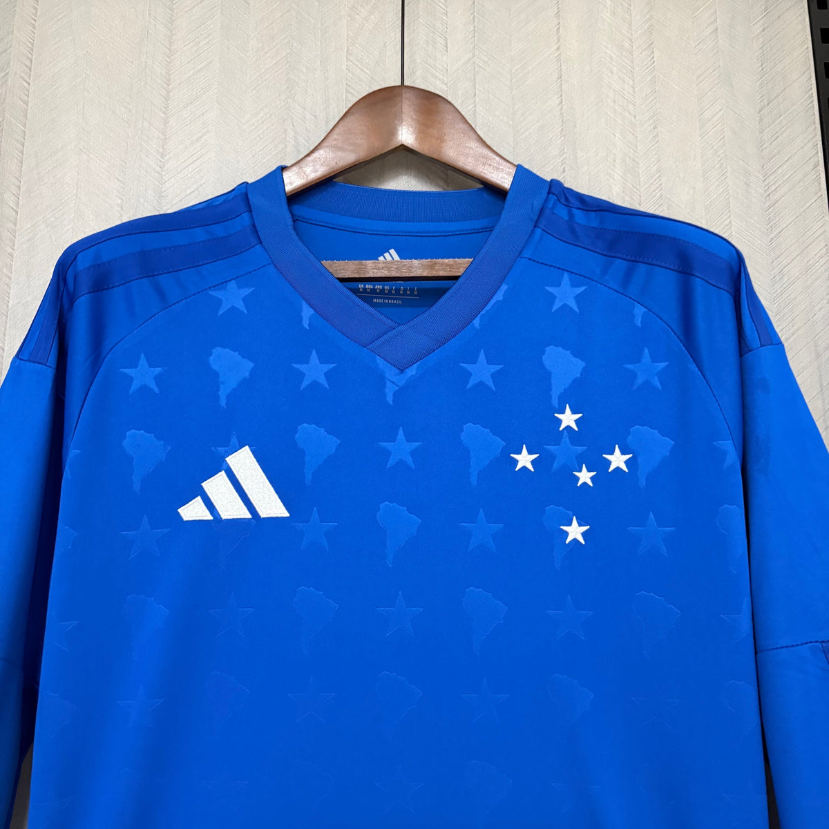 Cruzeiro Home 2026/27 Long Sleeve Fan Jersey (With Sponsor) - photo 9