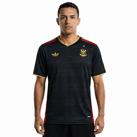 Flamengo Home Jersey 2025/26 - Black And Gold