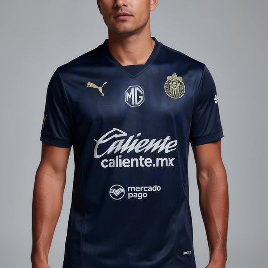 Chivas Guadalajara Away Jersey 2025/26 - Navy Blue
