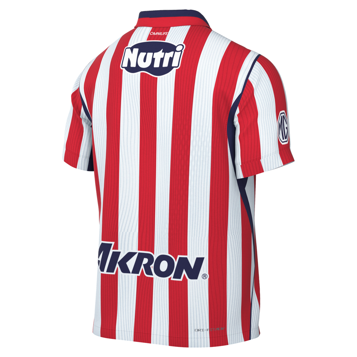 Chivas Guadalajara Home Jersey 2026/27 - Red White Navy Collar - photo 3