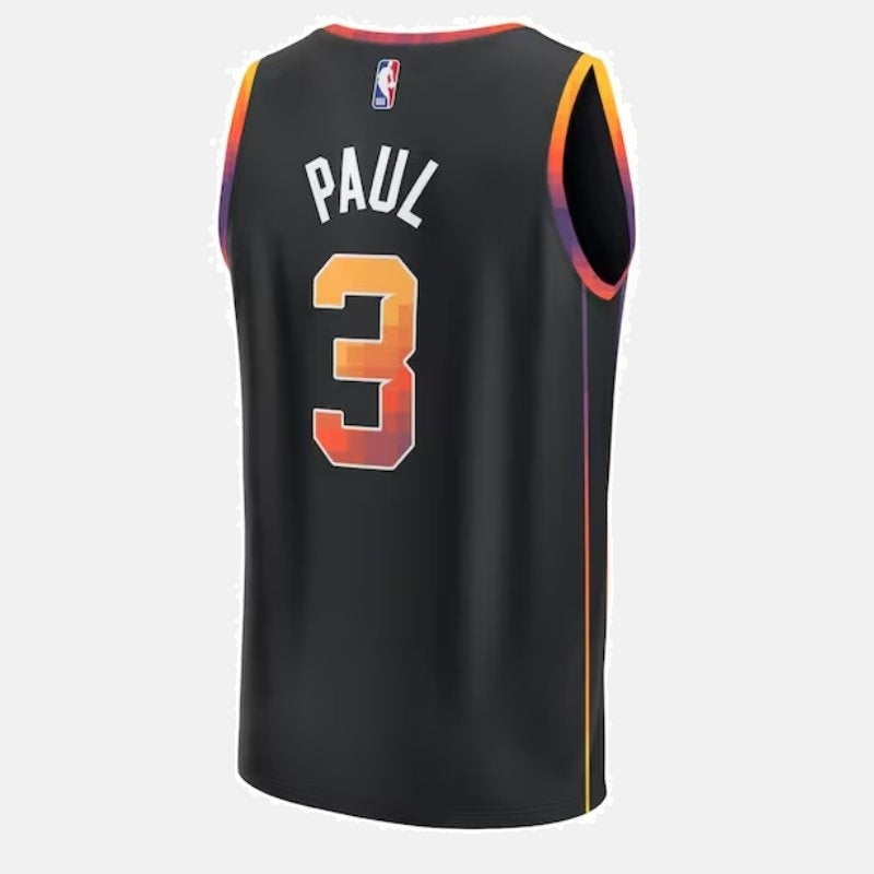 Phoenix Suns 2023 Jersey Player - Paul 3 Black - photo 2