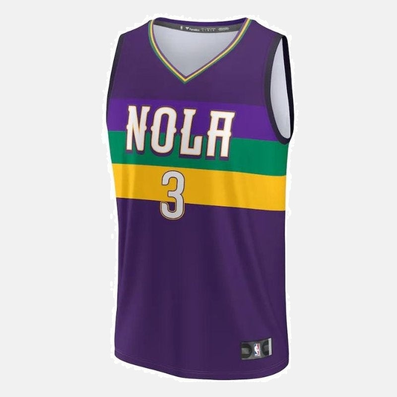 Regata New Orleans Pelicans 23 - McCollum 3 Roxa - foto 2