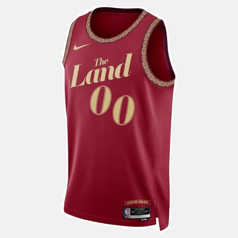 Cleveland Cavaliers Jersey 2023/24 - Custom 00 Wine - photo 3