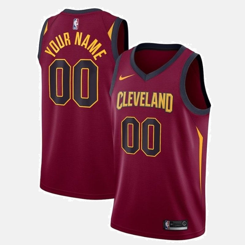 Regata Cleveland Cavaliers - Personalizada 00 Vinho