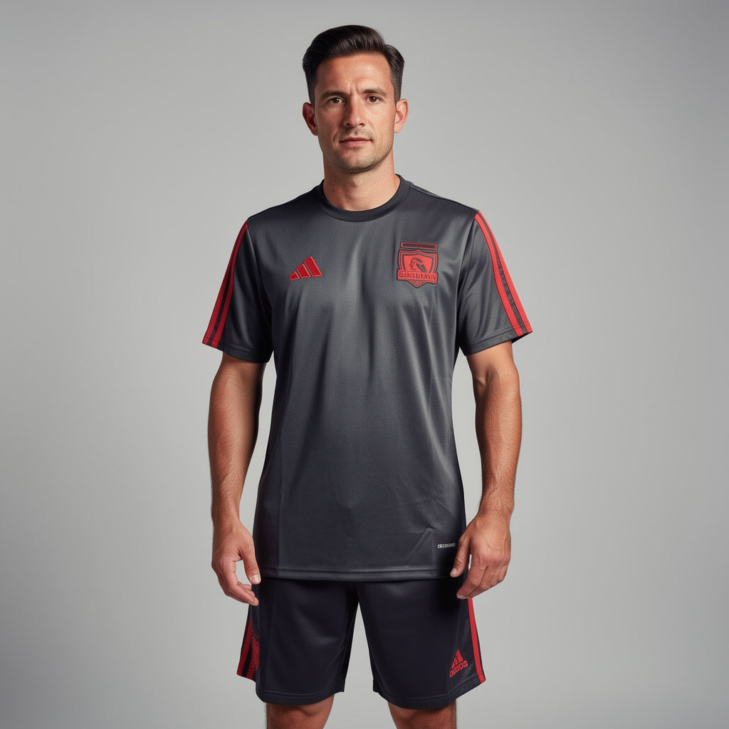 Colo-Colo Training Jersey 2026/27 - Grey And Red