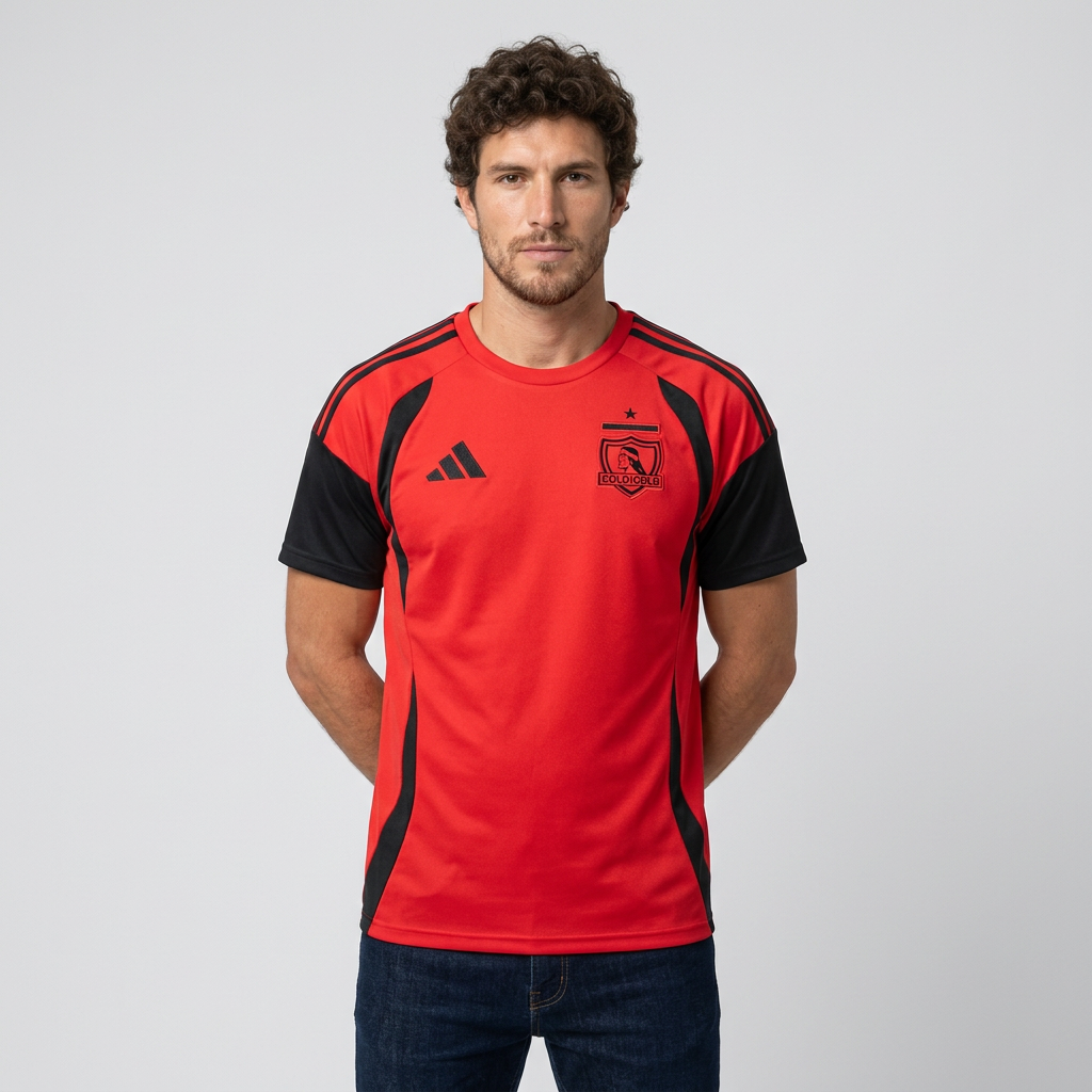 Colo-Colo Training Jersey 2026/27 - Red And Black