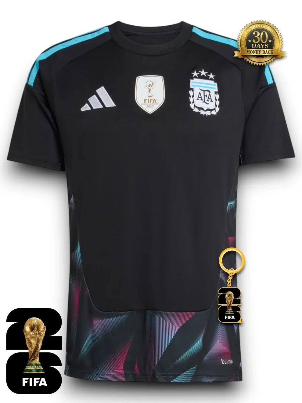 Combo Argentina Copa Mundial de la FIFA 2026 - Local 26/27, Visitante 26/27 y Portero 26/27