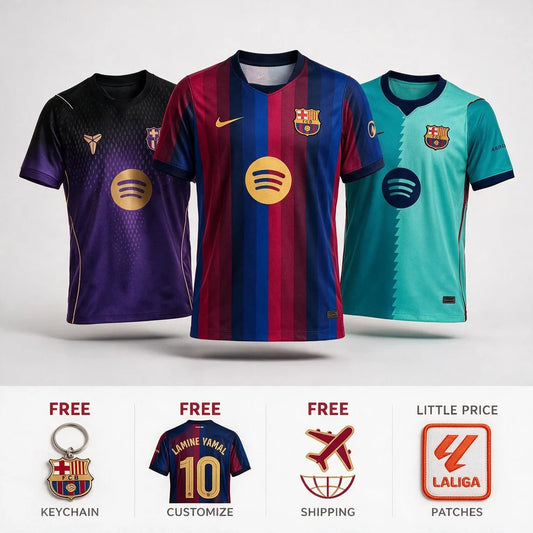 Barcelona Combo 26/27 - Home, Away and Third