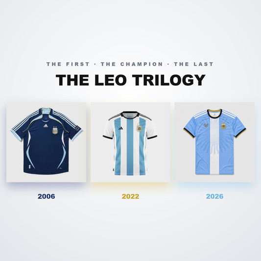 Argentina The Leo Trilogy Combo Fan Jersey