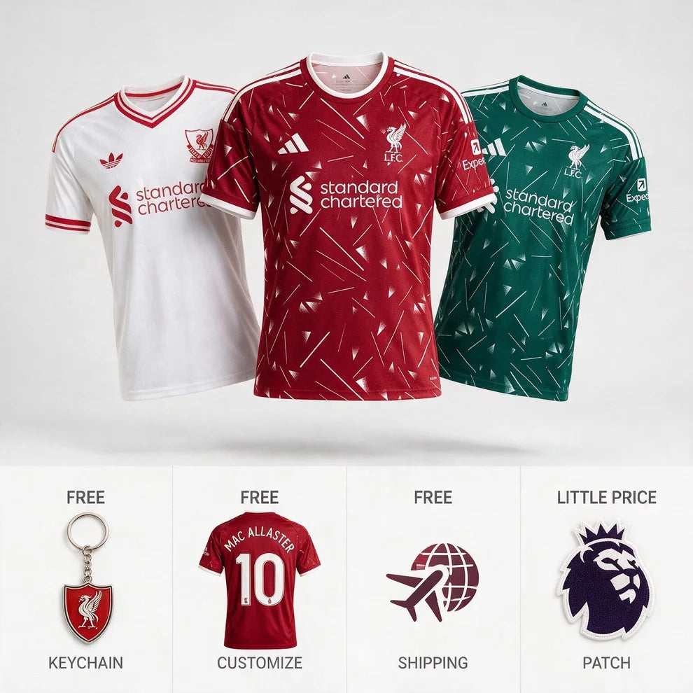Liverpool Combo 26/27 - Home, Away and Goalkeeper