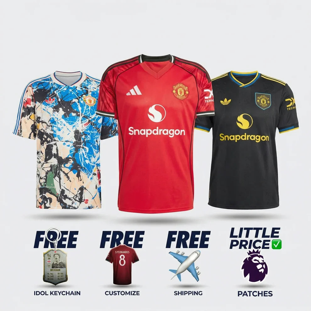 Manchester United Combo 25/26 - Home, Away and Special