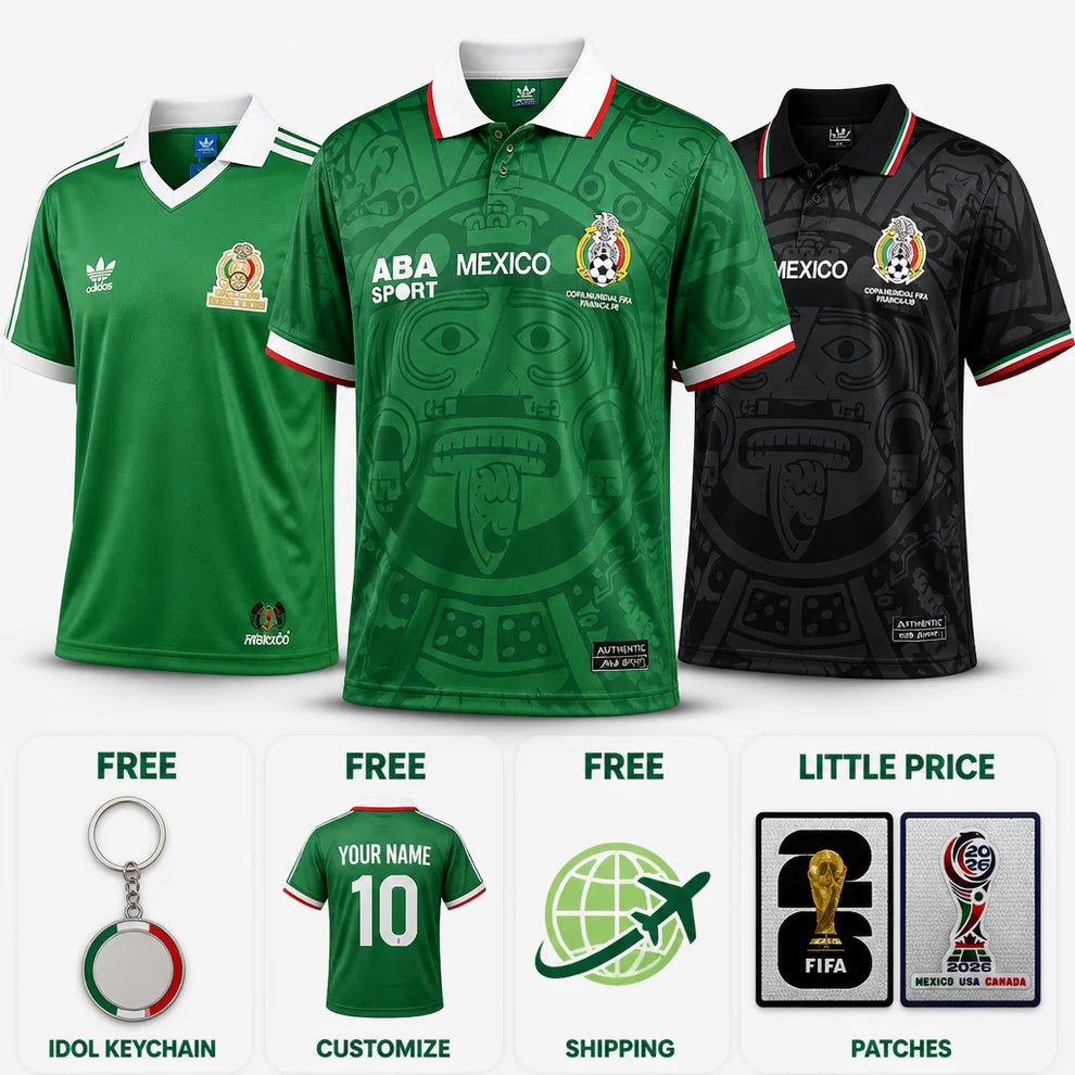 Combo Retro México Local 1986, Local 1998, Cuarta Equipación 1998