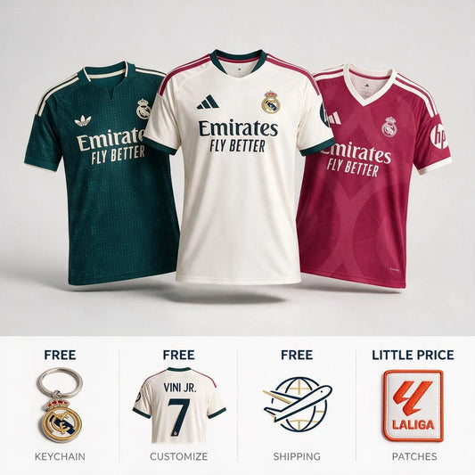 Real Madrid Combo 26/27 - Home, Away and Third