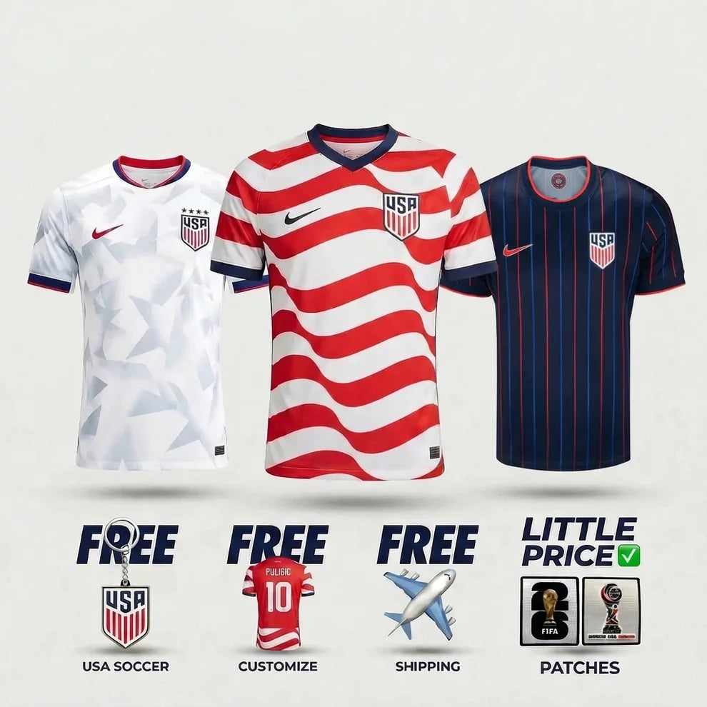 USA Combo Home World Cup 26, Home and Away 25