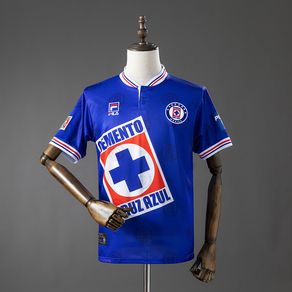 Cruz Azul Retro Home Jersey 1998 - photo 4
