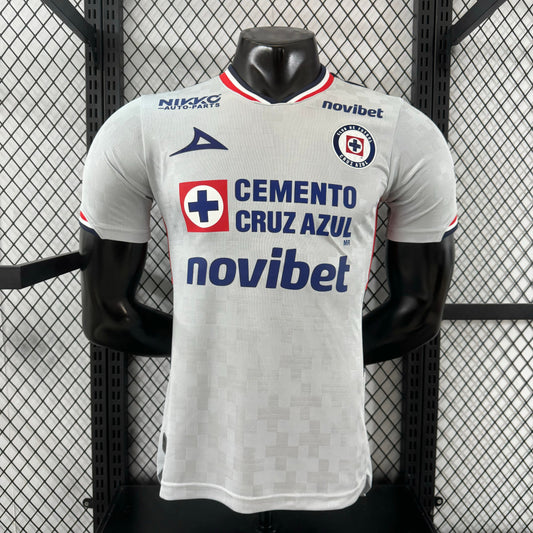 Camisa Cruz Azul II 25/26 Jogador - Todos os Patrocínios
