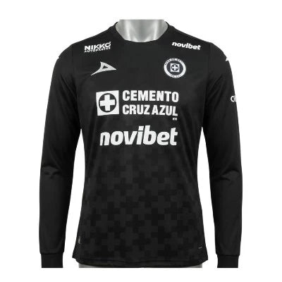 Cruz Azul Third Black 2025/26 Long Sleeve Fan Jersey - photo 3