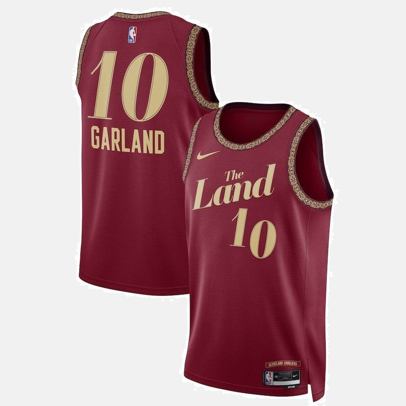 Regata Cleveland Cavaliers 23/24 - Garland 10 Vinho
