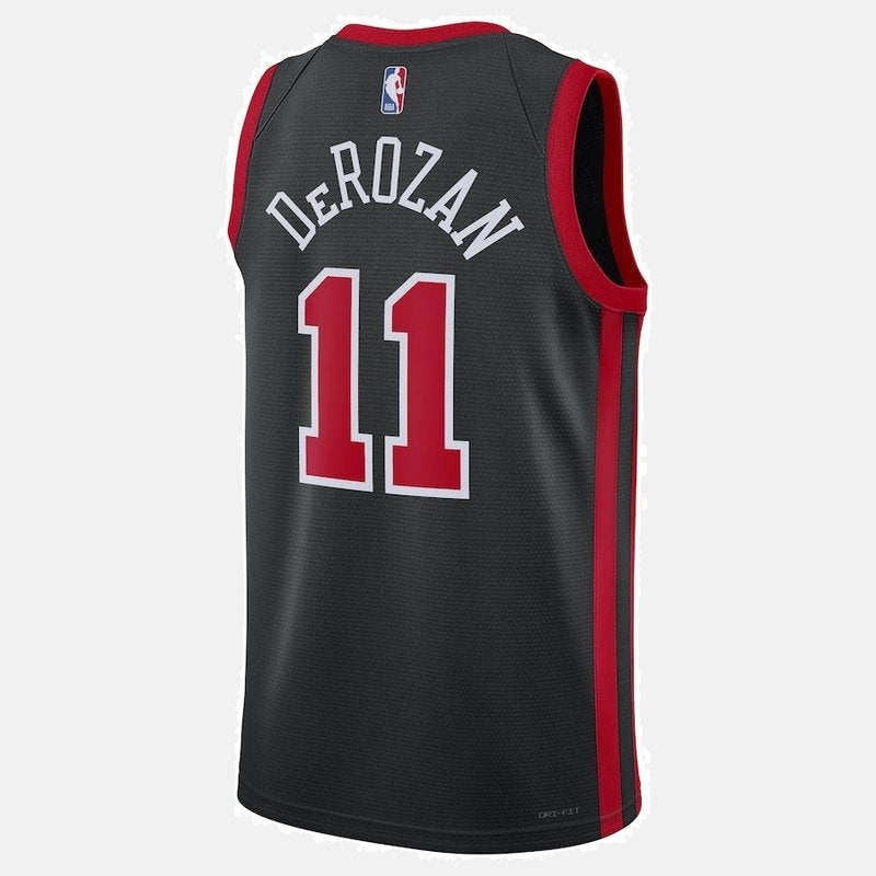 Chicago Bulls Jersey 2023/24 - Derozan 11 Black - photo 3