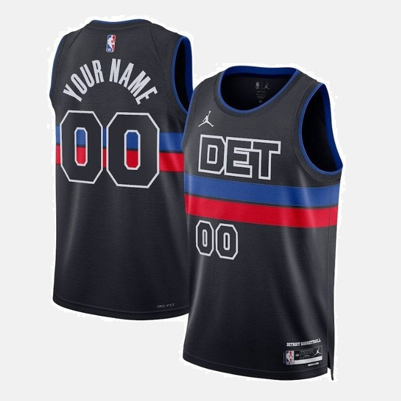 Regata Detroit Pistons 23 - Preta Listrada