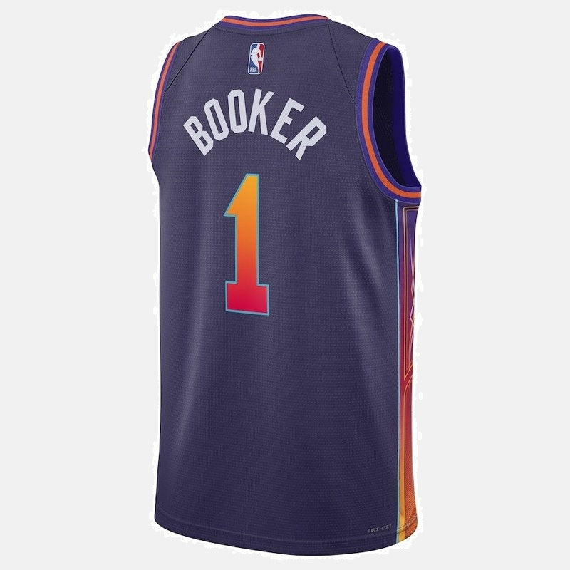 Regata Phoenix Suns 23/24 - Booker 1 Roxa - foto 3