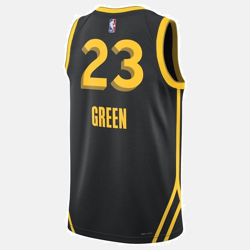 Golden State Warriors Jersey 2023/24 - Green 23 Black - photo 3