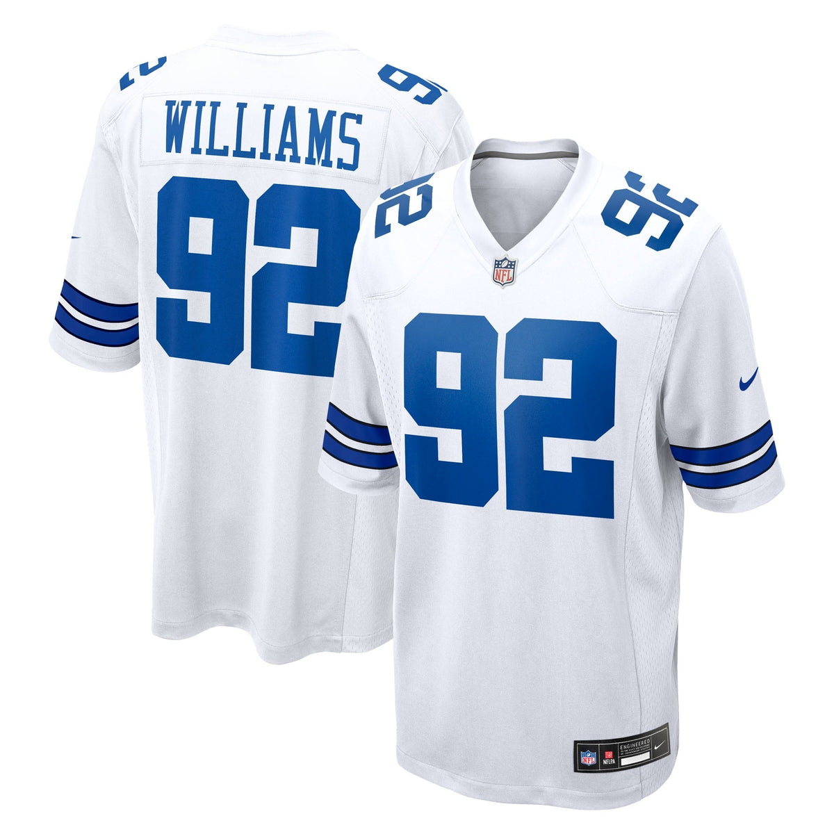 Dallas Cowboys Quinnen Williams Game Jersey Navy - photo 12