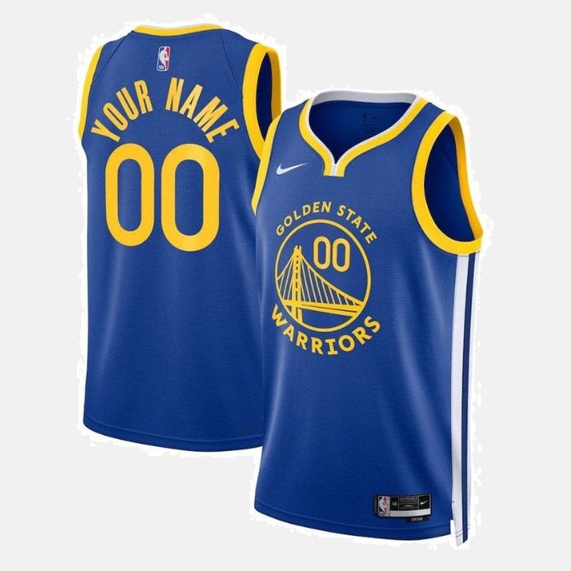 Golden State Warriors 2023 Jersey - Royal Blue Bridge Logo