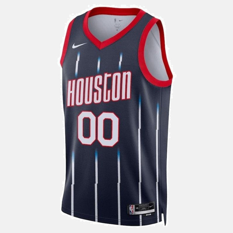 Houston Rockets 2023 Jersey - Navy Pinstripe - photo 2