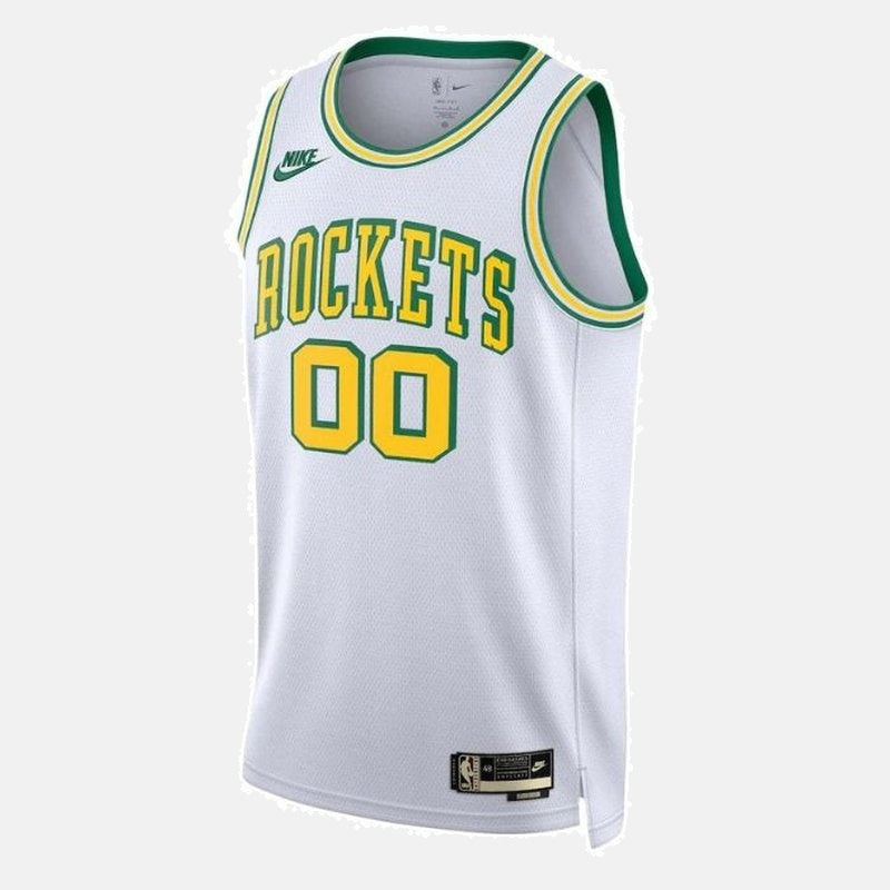 Houston Rockets 2023 Jersey - White And Green - photo 2