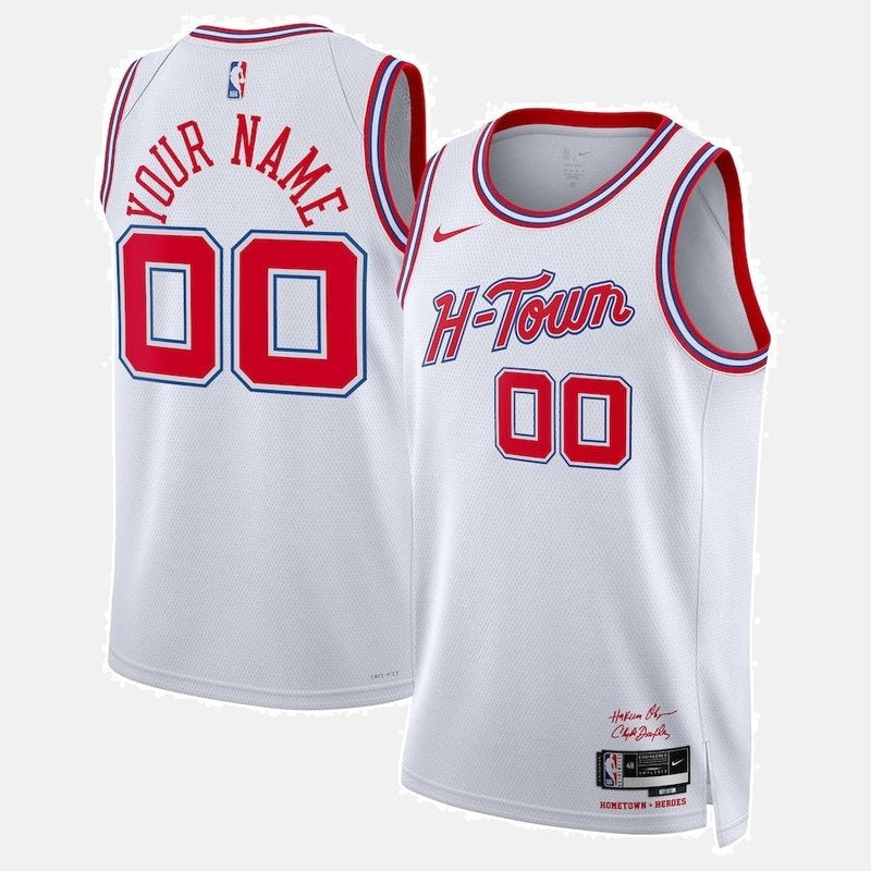 Houston Rockets Jersey 2023/24 - White H-Town