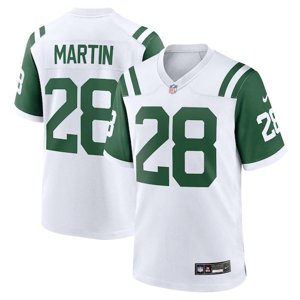 New York Jets Curtis Martin Retired Player Alternate Game Jersey White