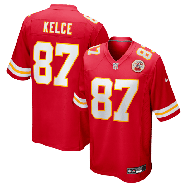 Kansas City Chiefs Travis Kelce Game Jersey Red - photo 2