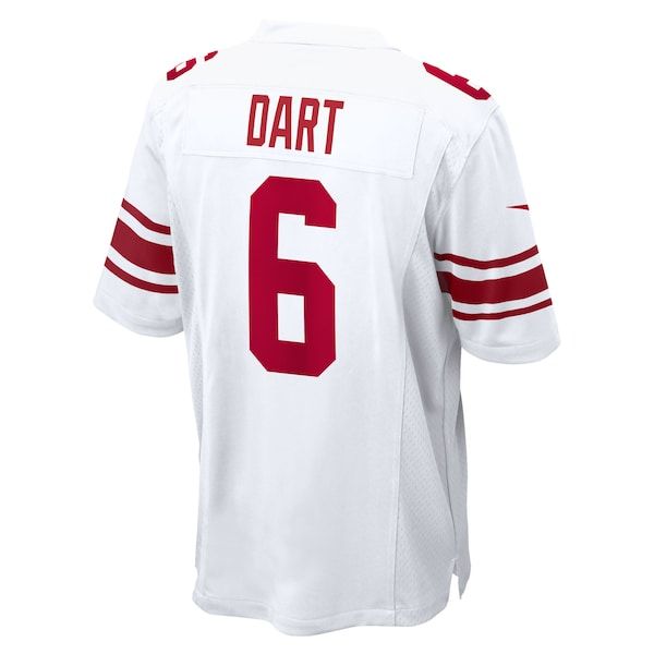 New York Giants Jaxson Dart Game Jersey White - photo 4