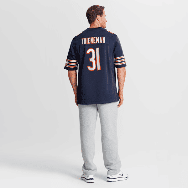 Chicago Bears Dillon Thieneman 2026 NFL Draft Game Jersey Navy - photo 6