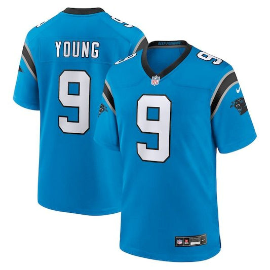 Carolina Panthers Bryce Young Alternate Game Jersey Blue